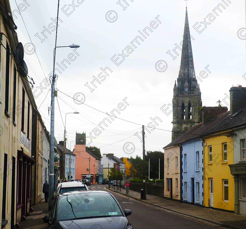 clonakilty1colourhires 
 For 'READY FOR TARK'
View of Clonakilty town in April 1938. Ref. 371C Old black and white west cork