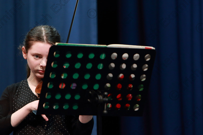 Feis01022020Sat41 
 41
Cara O’Brien from Lady’s Bridge playing “Allegro”.

Class:239: Volin Solo 14 Years and Under Schumann – Zart und mit Ausdruck No.1 from ‘Fantasiestücke’ Feis20: Feis Maitiú festival held in Fr. Mathew Hall: EEjob: 01/02/2020: Picture: Ger Bonus.