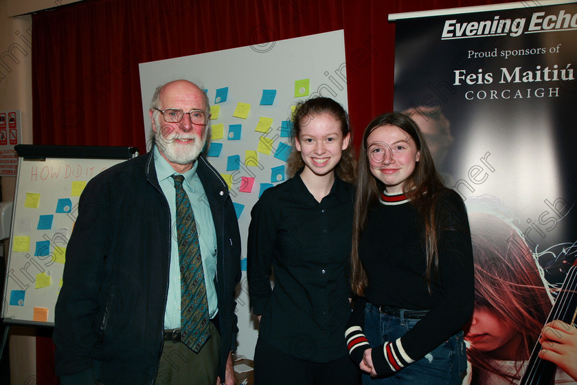 Feis09022018Fri22 
 22
Performer Éimear Corby from Douglas and Aoidhe from Ballincollig with Official Accompanist, Colin Nichols.
 Instrumental Music Class: 212: Woodwind Solo16 Years and Under Feis Maitiú 92nd Festival held in Fr. Mathew Hall. EEjob 09/02/2018 Picture: Gerard Bonus.