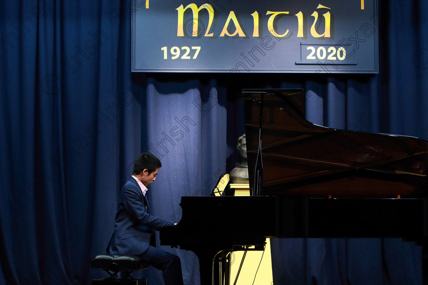 Feis06022020Thurs43 
 43
Advances Piano winner, Seamus Lee from Limerick performing.

Class:153: “The Prizewinners Perpetual Piano Trophy” Senior Piano Prizewinners Qualifying Programme.

Feis20: Feis Maitiú festival held in Father Mathew Hall: EEjob: 06/02/2020: Picture: Ger Bonus.