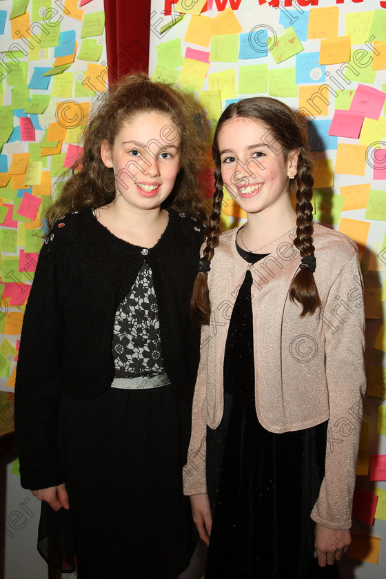 Feis22032018Thu40 
 40
Performers Abi Thornhill and Siarnait Ní Laighin from Glanmire.
 Labhairt na Filíocht agus Míreanna Drámaíochta Class: 514: Bhéarslabhairt 13 Bliana D’Aois Nó Faoina Feis Maitiú 92nd Festival held in Fr. Mathew Hall. EEjob 22/03/2018 Picture: Gerard Bonus