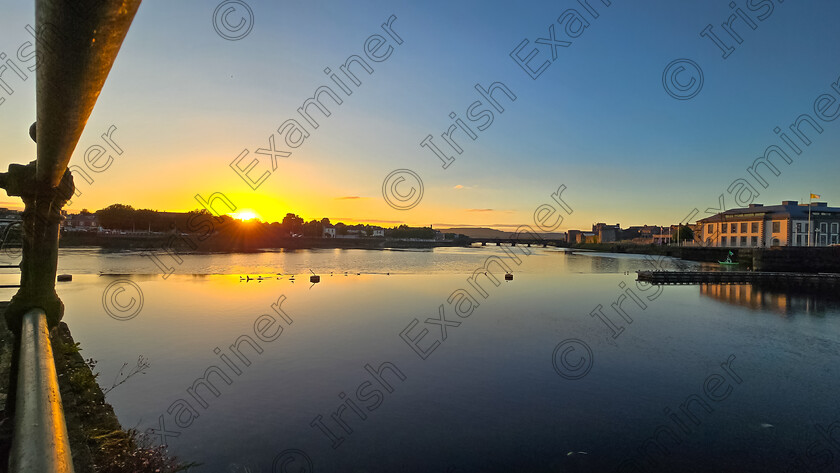 LimerickpicFritz 
 Captured a stunning moment of the golden hour along Arthur's Quay in Limerick. Picture: Fritz Eugenio