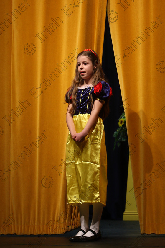 Feis20032018Tue23 
 23~24
Kate Hayes performing “The Magic Mirror” from Snow White.
 Speech and Drama Class: 329: Dramatic Solo 8 Years and Under Feis Maitiú 92nd Festival held in Fr. Mathew Hall. EEjob 20/03/2018 Picture: Gerard Bonus