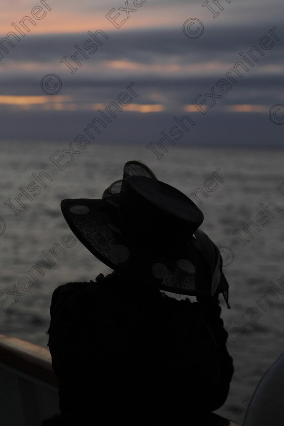 SEA Titanic 2 
 Helena Beaumont-Jones from Airlie Beach, Australia reflects as the MS Balmoral Titanic memorial cruise ship approaches the wreck site of the Titanic in the Atlantic Ocean, Saturday, April 14, 2012. A century after the great ship went down with the loss of 1,500 lives, events around the globe are marking a tragedy that retains a titanic grip on the world's imagination - an icon of Edwardian luxury that became, in a few dark hours 100 years ago, an enduring emblem of tragedy.(AP Photo/Lefteris Pitarakis)