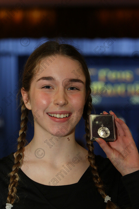 Feis19022018Mon53 
 53
Silver Medallist Rebekah McKeown from Cobh for her performance of “Bernadette”.
 Speech and Drama Class: 326: “The James O’Donovan Memorial Perpetual Cup”
 Dramatic Solo 14 Years and Under Section 1 Feis Maitiú 92nd Festival held in Fr. Mathew Hall. EEjob 19/02/2018 Picture: Gerard Bonus.