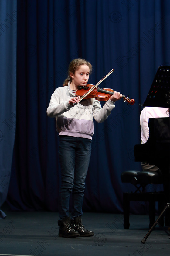 Feis03022020Mon24 
 24 
Ruby Mae Sheehan from Blackrock performing.

Class :241: Violin Solo10Years and Under Mozart – Lied No.4 from ’The Young Violinist’s Repertoire

Feis20: Feis Maitiú festival held in Father Mathew Hall: EEjob: 03/02/2020: Picture: Ger Bonus.