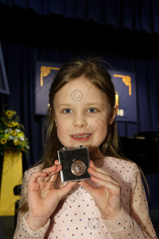 Feis27032018Tue50 
 50
Bronze Medallist Eliza Finn from Kilshanna.
 Singing Class: 56: 7 Years and Under Crawley The Penguin Dance Feis Maitiú 92nd Festival held in Fr. Mathew Hall. EEjob 27/03/2018 Picture: Gerard Bonus