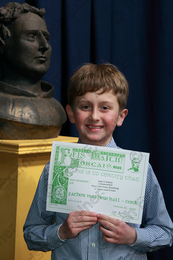 Feis23022018Fri73 
 73
Commended Sean O’Sullivan from Blackrock.
 Speech and Drama Class: 378: Solo Verse Speaking Boys 11 Years and Under–Section 1 Feis Maitiú 92nd Festival held in Fr. Mathew Hall. EEjob 23/02/2018 Picture: Gerard Bonus.