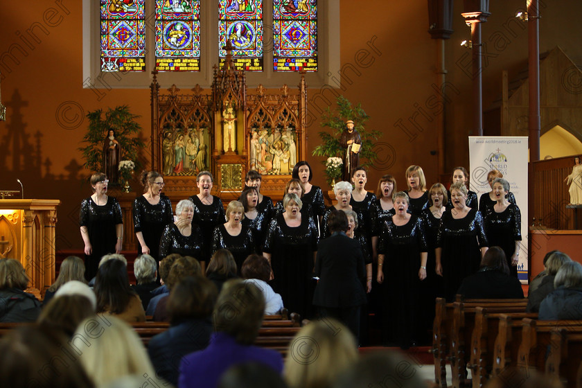 Feis04022018Sun74 
 71~76
The Voices conducted by Mary Pedder Daly 
 Holy Trinity Capuchin Church Adult Choirs Class: 78: “The Lynch Memorial Perpetual Cup” Adult Vocal Choirs Two Contrasting Songs Feis Maitiú 92nd Festival held in Fr. Matthew Hall. EEjob 02/02/2018 Picture: Gerard Bonus.