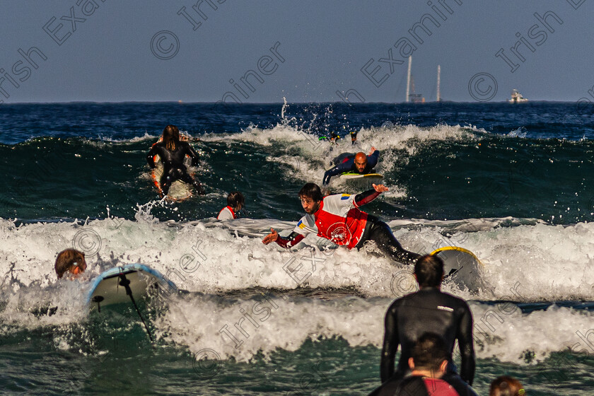 Surfers galore-9062 
 "Surfers Galore" at Playa de Las Americas Tenerife last week.Photo by: Noel O Neill 
 Keywords: Tenerife, surfers