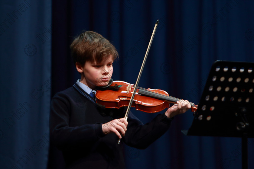 Feis03022020Mon14 
 14 
Ultan McCarthy from Blackrock performing.

Class :241: Violin Solo10Years and Under Mozart – Lied No.4 from ’The Young Violinist’s Repertoire

Feis20: Feis Maitiú festival held in Father Mathew Hall: EEjob: 03/02/2020: Picture: Ger Bonus.