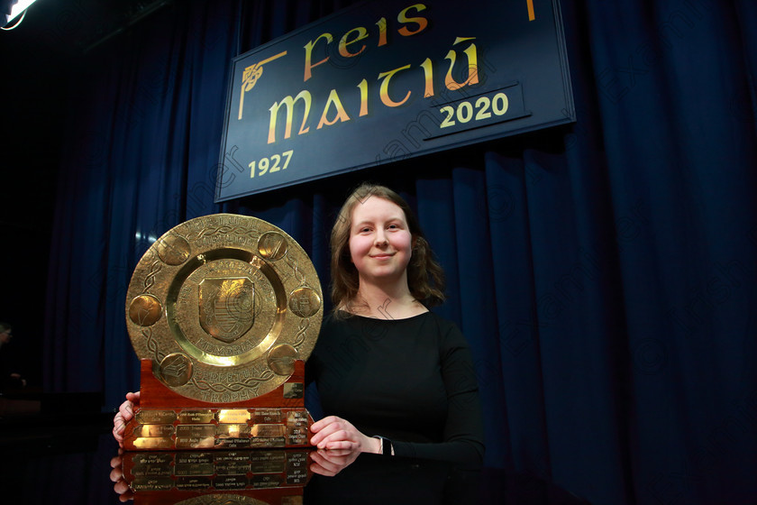 Feis06022020Thurs29 
 29
Bláithín Cotter from Mullingar Winner of the “The William Barrett Memorial Perpetual Trophy”.

Class:231: “The William Barrett Memorial Perpetual Trophy” Unaccompanied Bach –Strings

Feis20: Feis Maitiú festival held in Father Mathew Hall: EEjob: 06/02/2020: Picture: Ger Bonus.