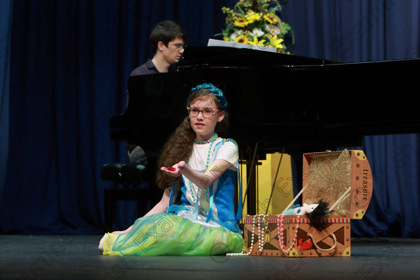 Feis26032018Mon08 
 8~9
Kate Howie performing “Part of your World” from The Little Mermaid.
 Speech and Drama Class: 114: The Altrusa Club of Cork Perpetual Trophy” Solo Action Song 10 Years and Under Section 3Feis Maitiú 92nd Festival held in Fr. Mathew Hall. EEjob 26/03/2018 Picture: Gerard Bonus