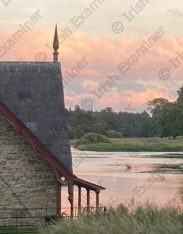 Carton Sunset 
 Evening light at The Boathouse, Carton Demense, Maynooth, Co. Kildare.