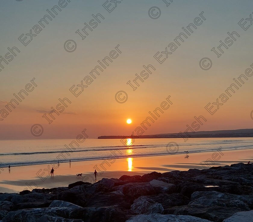 IMG-20220513-WA0000 
 Sunset at Lahinch. Picture: Noreen Mulvihill.