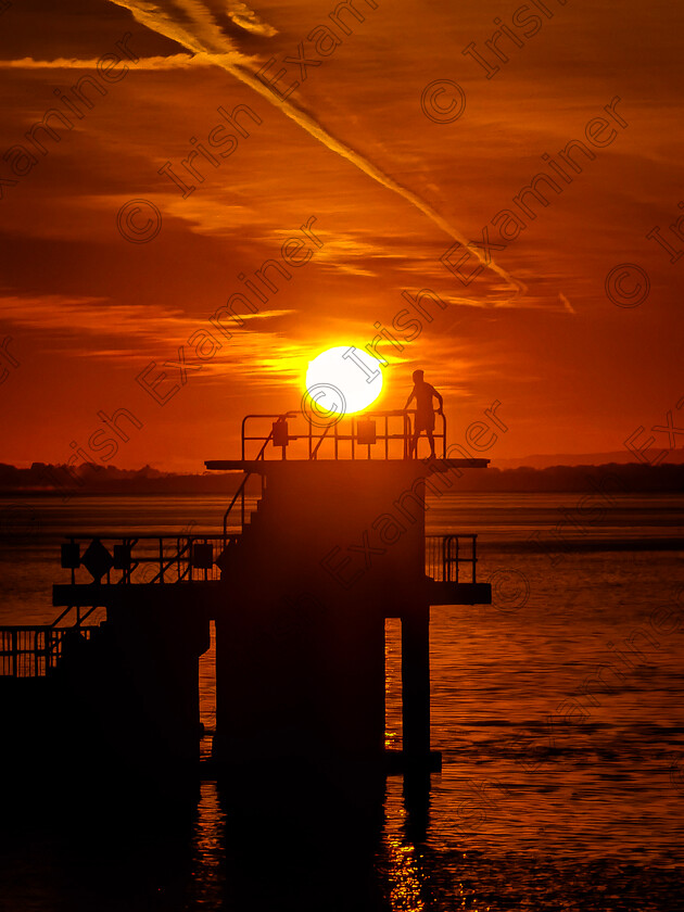 Michael Deligan Galway Sunrise Blackrock Diving Tower 
 Sunrise at Blackrock Diving Tower
Salthill, Galway, Ireland