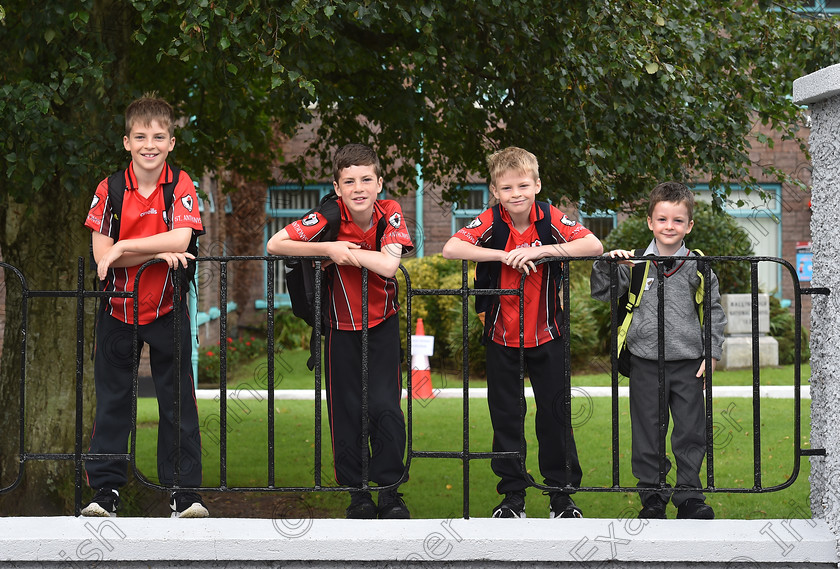 dan-class-4 
 Young Jack Collins who started school at St. Anthony’s Boys National School, Ballinlough, Cork, where he met up with his older brothers, Peter, 6th class, Tom, 5th Class and Daniel, 3rd class. Picture Dan Linehan