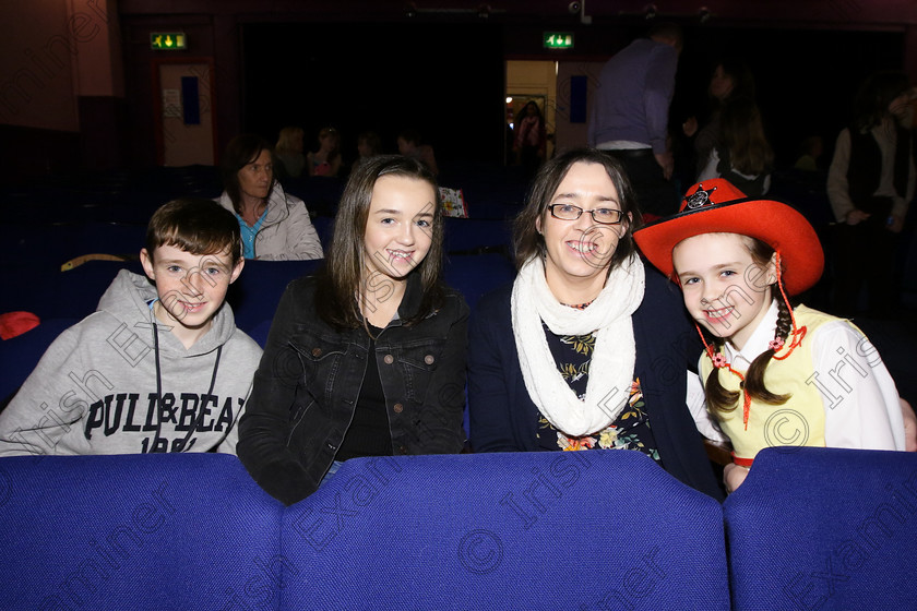 Feis26032018Mon48 
 48
Performer Orlaith Deasy from Newcestown with her siblings Sean and Caoimhe and mum Marina.
 Speech and Drama Class: 114: The Altrusa Club of Cork Perpetual Trophy” Solo Action Song 10 Years and Under Section 3Feis Maitiú 92nd Festival held in Fr. Mathew Hall. EEjob 26/03/2018 Picture: Gerard Bonus