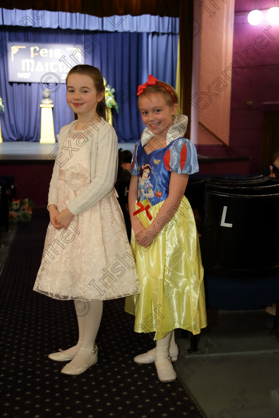 Feis20032018Tue33 
 33
Performers Rocha Murphy and Deirdre O’Mahony from Castlemartyr and Ballincollig 
 Speech and Drama Class: 329: Dramatic Solo 8 Years and Under Feis Maitiú 92nd Festival held in Fr. Mathew Hall. EEjob 20/03/2018 Picture: Gerard Bonus