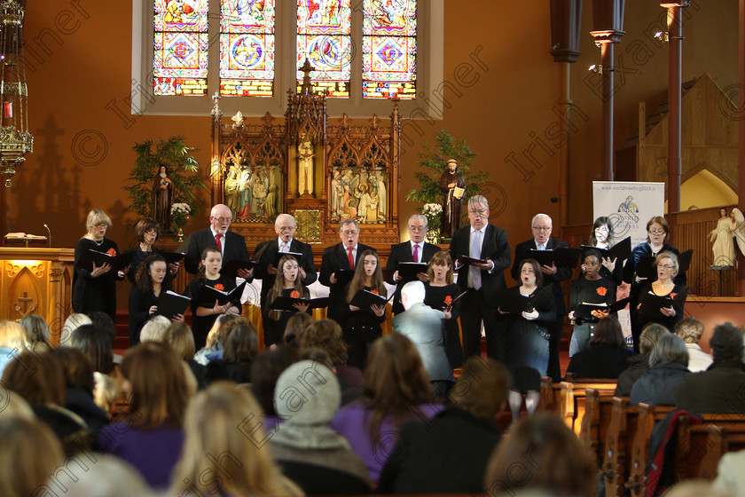 Feis04022018Sun46 
 46~ 48
Castlemartyr Choir conducted by Tomás Ó Tuama 
 Holy Trinity Capuchin Church Adult Choirs Class: 76: “The Wm. Egan Perpetual Cup” Adult Sacred Choral Group or Choir Feis Maitiú 92nd Festival held in Fr. Matthew Hall. EEjob 02/02/2018 Picture: Gerard Bonus.