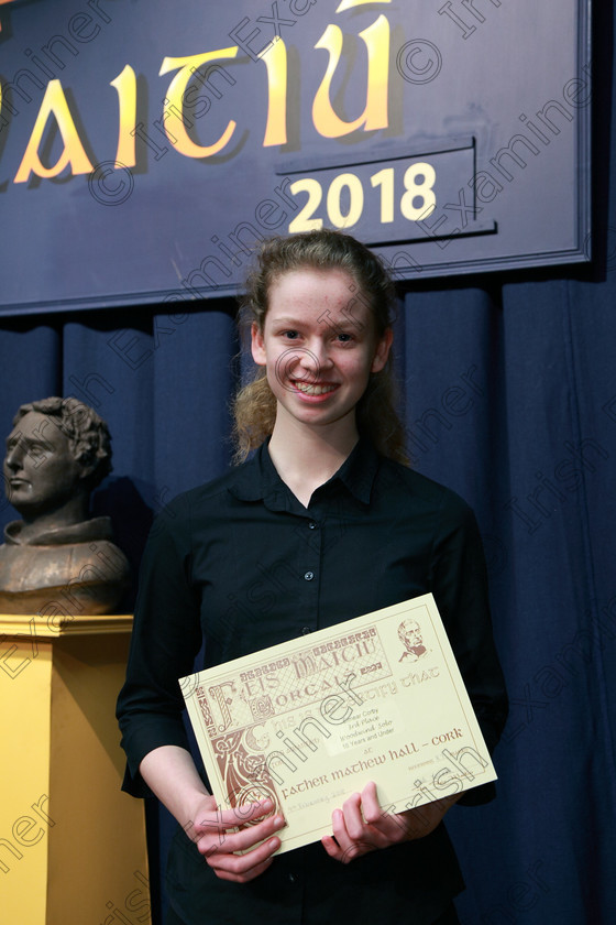 Feis09022018Fri27 
 27
Joint 3rd place Éimear Corby from Douglas.

Instrumental Music Class: 212: Woodwind Solo16 Years and Under Feis Maitiú 92nd Festival held in Fr. Mathew Hall. EEjob 09/02/2018 Picture: Gerard Bonus.