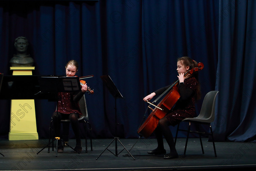 Feis0103202059 
 58~59
Wispas performing Morning Sun as their repertoire.

Class:270: “The Lane Perpetual Cup” Chamber Music 14 Years and Under

Feis20: Feis Maitiú festival held in Father Mathew Hall: EEjob: 01/03/2020: Picture: Ger Bonus.