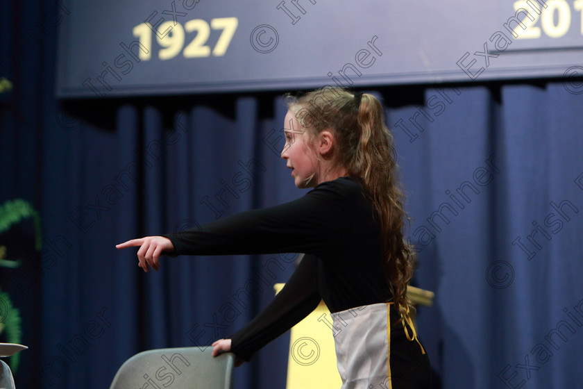 Feis08032019Fri01 
 1
Lauren O’Flynn performing as the waitress in “Reserved”

Class: 328: “The Fr. Nessan Shaw Memorial Perpetual Cup” Dramatic Solo 10YearsandUnder –Section 1 A Solo Dramatic Scene not to exceed 4 minutes.

Feis Maitiú 93rd Festival held in Fr. Mathew Hall. EEjob 08/03/2019. Picture: Gerard Bonus