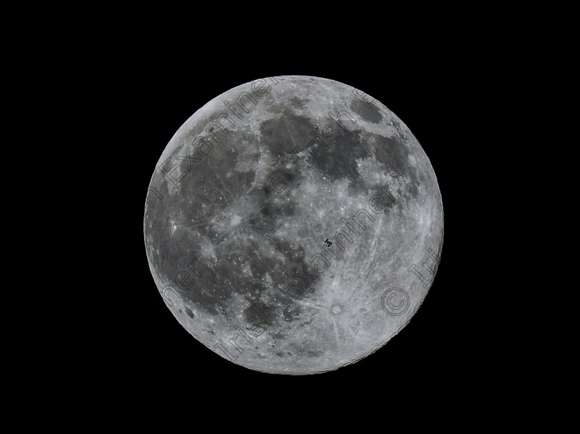 James Grandfield ISS wolf moon 
 This is shot a long time waiting for. It is the International Space Station flying past the surface of the Wolf Moon. It might be a little hard to make out but happy to have got it as it was travelling at 28,000km/h and took half a second to whizz by.