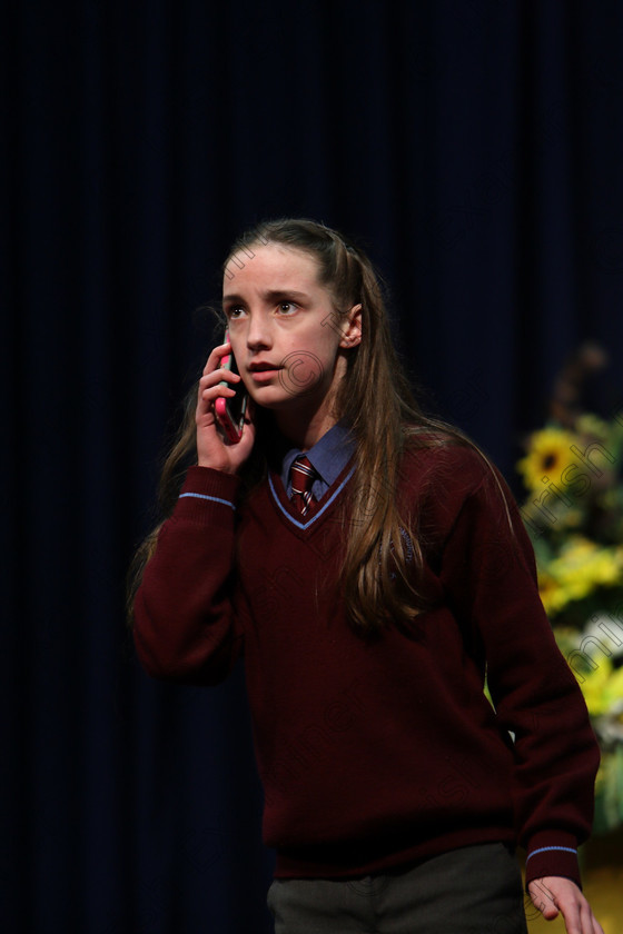 Feis20022018Tue72 
 71~72
Eva Roset performing “A Zit on my face”.
 Speech and Drama Class: 326: “The James O’Donovan Memorial Perpetual Cup” “Year sand Dramatic Solo 14 Section 2 Under Feis Maitiú 92nd Festival held in Fr. Mathew Hall. EEjob 20/02/2018 Picture: Gerard Bonus.