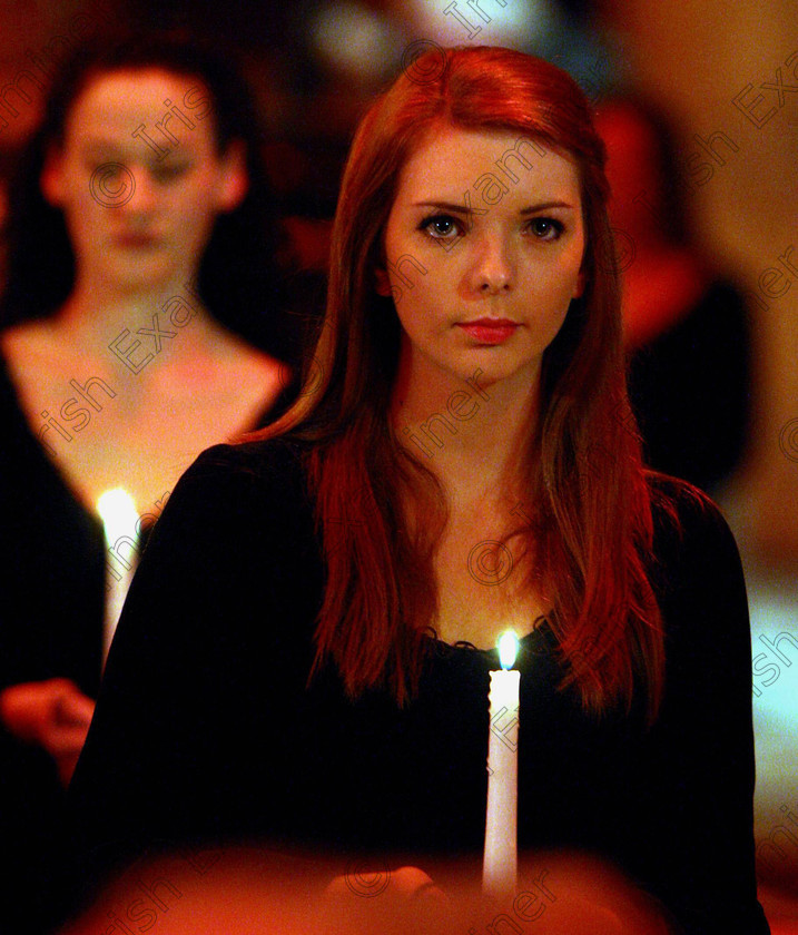 ULSTER Titanic Requiem 08161 
 A Requiem service is held at St Anne's Church of Ireland Cathedral in Belfast, on the anniversary of the sinking of the Titanic 100 years ago this weekend. PRESS ASSOCIATION Photo. Picture date: Saturday April 14, 2012. See PA story ULSTER Titanic Requiem. Photo credit should read: Paul Faith/PA Wire