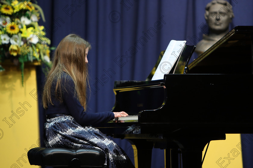 Feis02022018Fri13 
 13
Aurora Dempsey performing.
 Instrumental Music Class: 187: Piano Solo 9 Years and Under –Confined Feis Maitiú 92nd Festival held in Fr. Matthew Hall. EEjob 02/02/2018 Picture: Gerard Bonus.