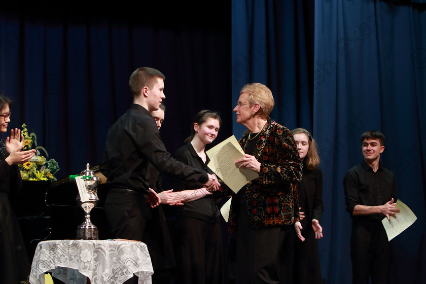 Feis0702109Thu20 
 20
Adjudicator Marilynne Davies handing out results to the performers.

Class: 141: “The Br. Paul O’Donovan Memorial Perpetual Cup and Bursary” Bursary Value €500 Sponsored by the Feis Maitiú Advanced Recital Programme 17Years and Under An Advanced Recital Programme.

Feis Maitiú 93rd Festival held in Fr. Matthew Hall. EEjob 07/02/2019. Picture: Gerard Bonus