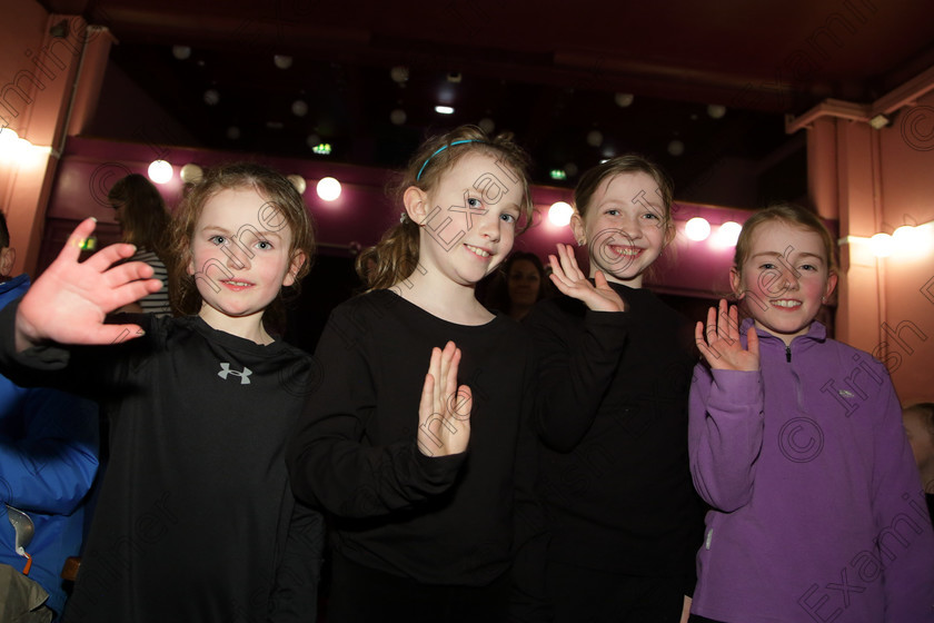 Feis20032018Tue58 
 58
Reiltín Barry, Ava Sexton, Orlaith Kiltelly and Breiffní Skinner Timoleague.
 Speech and Drama Class: 469: “The Thomas O’Connell Memorial Perpetual Cup” Group Mime 9 Years and Under Feis Maitiú 92nd Festival held in Fr. Mathew Hall. EEjob 20/03/2018 Picture: Gerard Bonus.