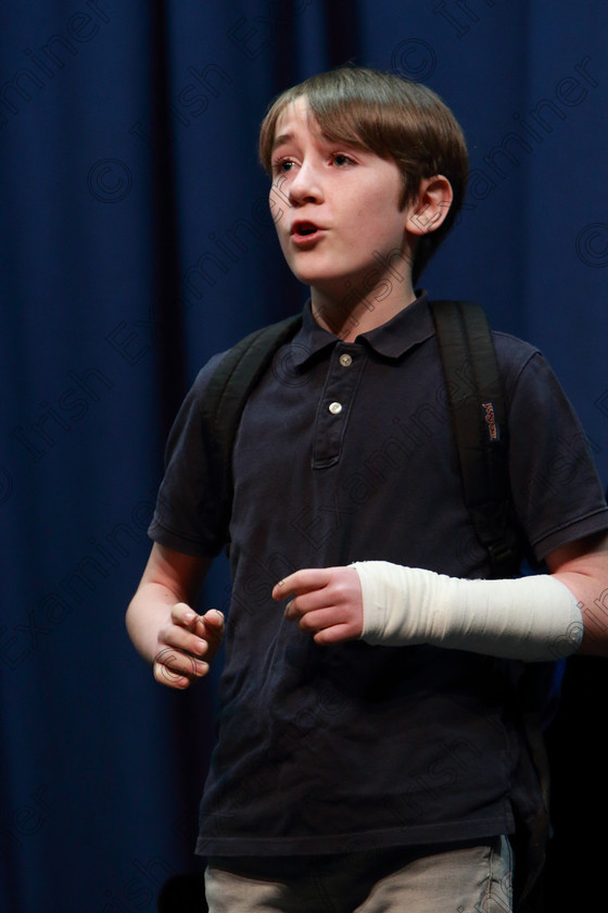 Feis12022020Wed42 
 42
Josh Burke from Ballincollig performed Waving Through a Window.

Class:113: “The Edna McBirney Memorial Perpetual Award” Solo Action Song 12 Years and Under

Feis20: Feis Maitiú festival held in Father Mathew Hall: EEjob: 11/02/2020: Picture: Ger Bonus.