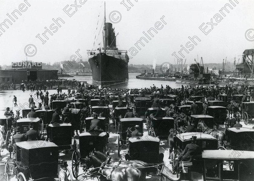 1428516 
 The Lusitania at port..(Photo credit: Eric Sauder Archive) 
 Keywords: Lusitania