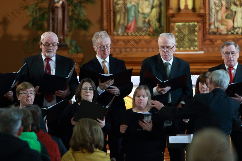 Feis0302109Sun33 
 31~33
Castlemartyr Choir singing “Linden Lea” Conducted by Tomás O Tuama.

Class: 79: “The Holy Trinity Perpetual Cup” Chamber Choirs Two Contrasting Songs.

Feis Maitiú 93rd Festival held in Fr. Matthew Hall. EEjob 03/02/2019. Picture: Gerard Bonus.