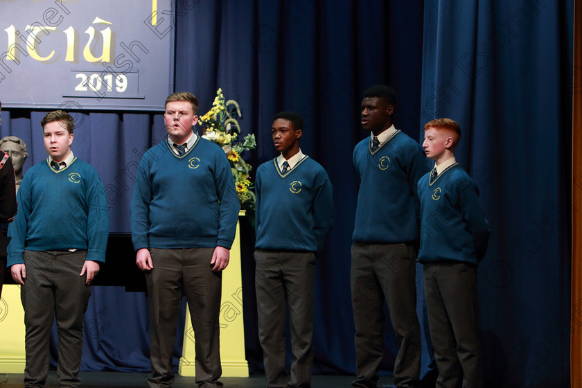 Feis08022019Fri15 
 14~17
Glanmire Community School singing “Tears in Heaven” conducted by Ann Manning.

Class: 88: Group Singing “The Hilsers of Cork Perpetual Trophy” 16 Years and Under

Feis Maitiú 93rd Festival held in Fr. Matthew Hall. EEjob 08/02/2019. Picture: Gerard Bonus