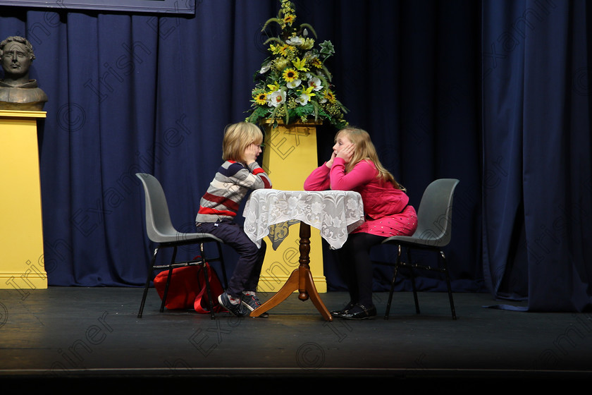 Feis14032018Wed41 
 38~42
Ella, Pascal and Lucia McCarthy from Bandon performed in Speech and Drama Class: 596: “Family Class” Feis Maitiú 92nd Festival held in Fr. Mathew Hall. EEjob 14/03/2018 Picture: Gerard Bonus.