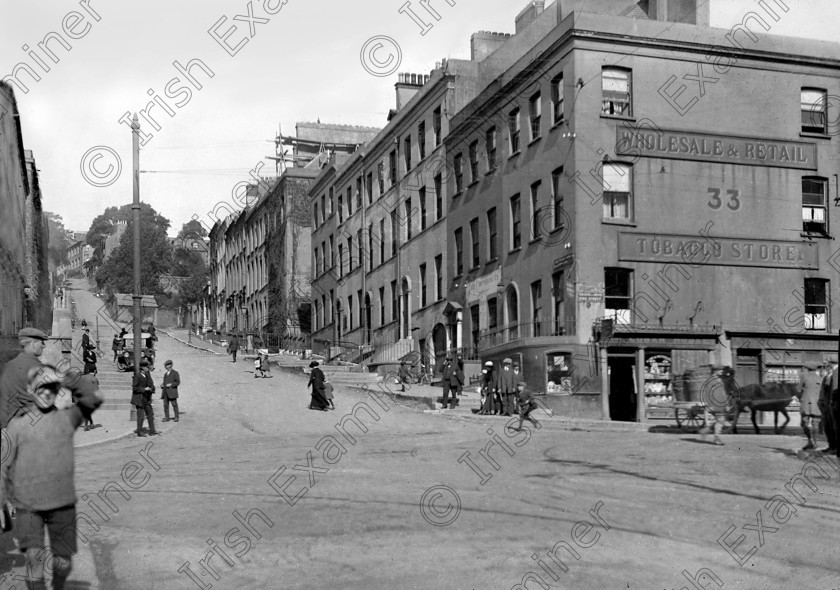 1269546 1269546 
 St. Patrick's Hill, Cork circa 1905 Ref. 479 old black and white