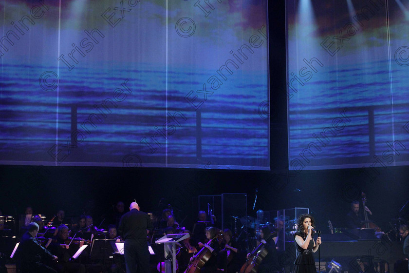 ULSTER Titanic Concert 22 20 
 Press Eye handout photo of Katie Melua performing during Titanic A Commemoration In Music And Film at Belfast's Waterfront Hall, commemorating those who died when the Titanic sunk 100 years ago. PRESS ASSOCIATION Photo. Issue date: Saturday April 14, 2012. See PA story ULSTER Titanic Concert. Photo credit should read: Kelvin Boyes/Press Eye/PA Wire