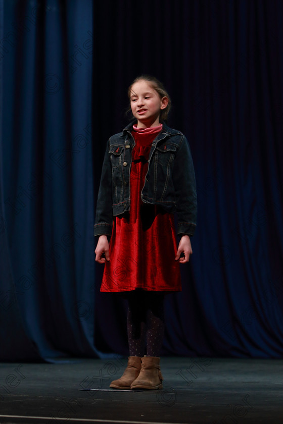 Feis08032019Fri49 
 49
Irina Flynn

Class: 366: Solo Verse Speaking Girls 9YearsandUnder –Section 1 Either: My Pain –Ted Scheu. Or: Midsummer Magic –Cynthia Rider.

Feis Maitiú 93rd Festival held in Fr. Mathew Hall. EEjob 08/03/2019. Picture: Gerard Bonus