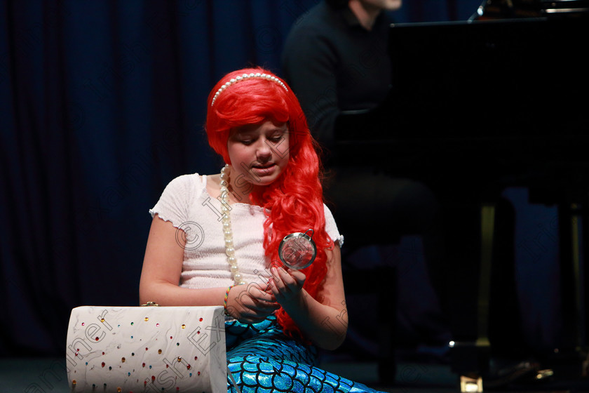 Feis10022020Mon40 
 40
Mia Maguire from Rosscarbery singing Under the Sea.

Class:114: “The Henry O’Callaghan Memorial Perpetual Cup” Solo Action Song 10 Years and Under

Feis20: Feis Maitiú festival held in Father Mathew Hall: EEjob: 10/02/2020: Picture: Ger Bonus.