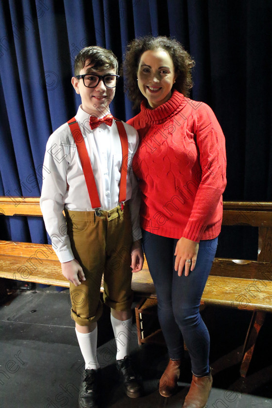 Feis08022020Sat08 
 8
Performer Joseph O’Sullivan from Rathbarry with his mother Kathleen.

Class:112: “The C.A.D.A. Perpetual Trophy” Solo Action Song 14 Years and Under

Feis20: Feis Maitiú festival held in Father Mathew Hall: EEjob: 08/02/2020: Picture: Ger Bonus.