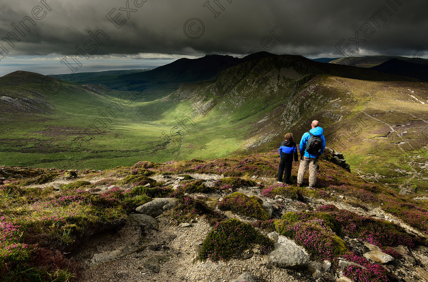 The Great Outdoors 
 Overlooking the Annalong Valley in the Mourne Mountains on a camping trip this week with my son Harry.