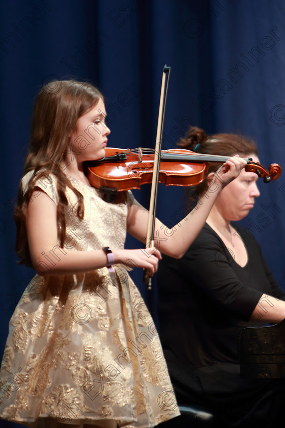 Feis03022020Mon04 
 4 
Bláithín Ni Condubh from Bishopstown performing.

Class :241: Violin Solo10Years and Under Mozart – Lied No.4 from ’The Young Violinist’s Repertoire

Feis20: Feis Maitiú festival held in Father Mathew Hall: EEjob: 03/02/2020: Picture: Ger Bonus.