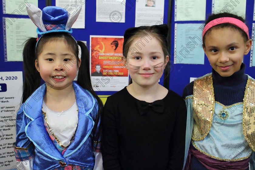 Feis11022020Tues01 
 1
Performers LeAnn Lam from Blackrock; Honey Twohig from St. Luke’s and Karla Zoe Wendurff from Fairhill.

Class: 115: “The Michael O’Callaghan Memorial Perpetual Cup” Solo Action Song 8 Years and Under

Feis20: Feis Maitiú festival held in Father Mathew Hall: EEjob: 11/02/2020: Picture: Ger Bonus.