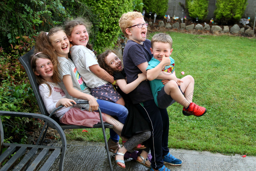 a.lalor 
 Cousins by blood..Friends by choice! Saoirse, Belle, Aoibhinn, Emma Aidan and Shaun having fun in the sun in Co.Kilkenny