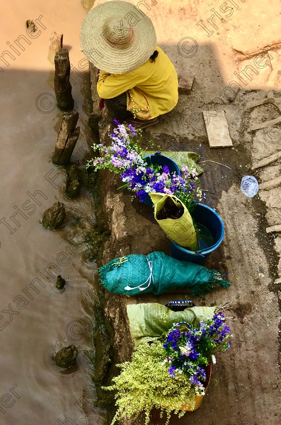 0E57B96C-0372-480B-B655-67E1A17422A9 
 Preparing for celebrations at Phaung Daw Oo Pagoda for the full moon festival on Lake Inle Myanmar. Picture Yvonne Foley