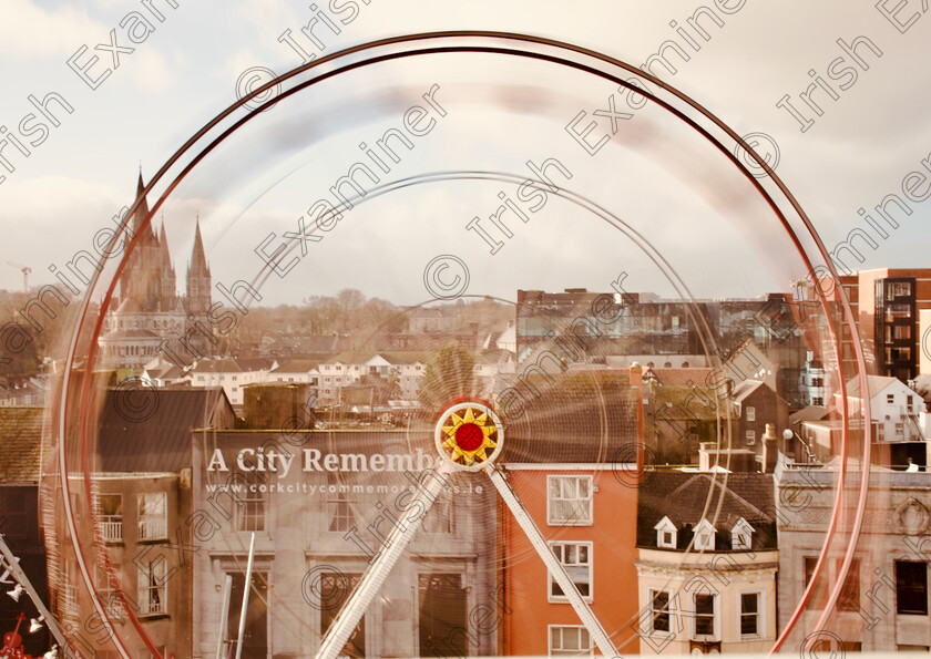 The Ferris Wheel on Grand Parade in Cork City in December 2021 - 1 
 The Ferris Wheel in Cork City during Christmas 2021. Picture. Luke Cranitch