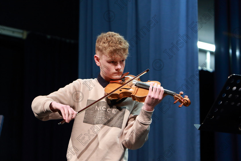 Feis01022020Sat46 
 46
Conor Galvin from Glanmire playing “Bolaro”.

Class:239: Volin Solo 14 Years and Under Schumann – Zart und mit Ausdruck No.1 from ‘Fantasiestücke’ Feis20: Feis Maitiú festival held in Fr. Mathew Hall: EEjob: 01/02/2020: Picture: Ger Bonus.